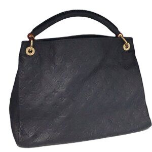 Louis Vuitton Artsy Leather Handbag - Marine Rouge Empreinte